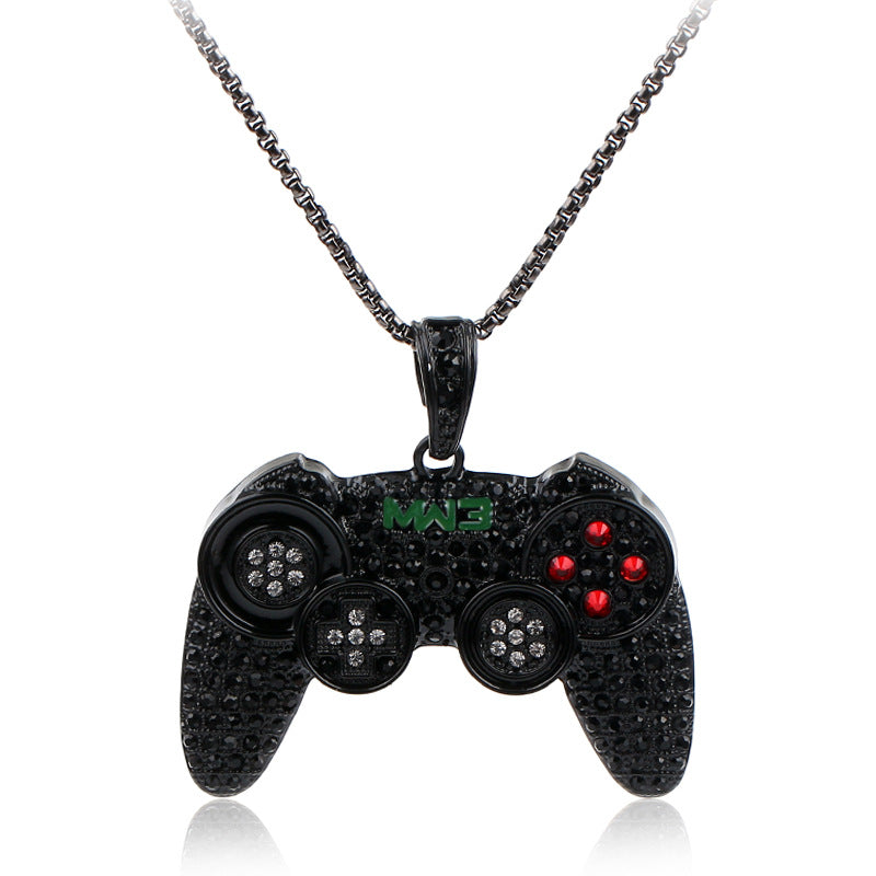 Wholesale Alloy Game Console Handle Pendant Necklace